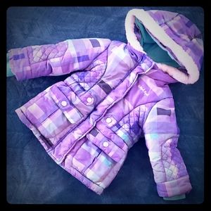 Oshkosh B'gosh plaid coat